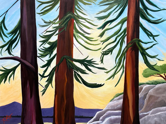 Three Sisters Singing to the Sound